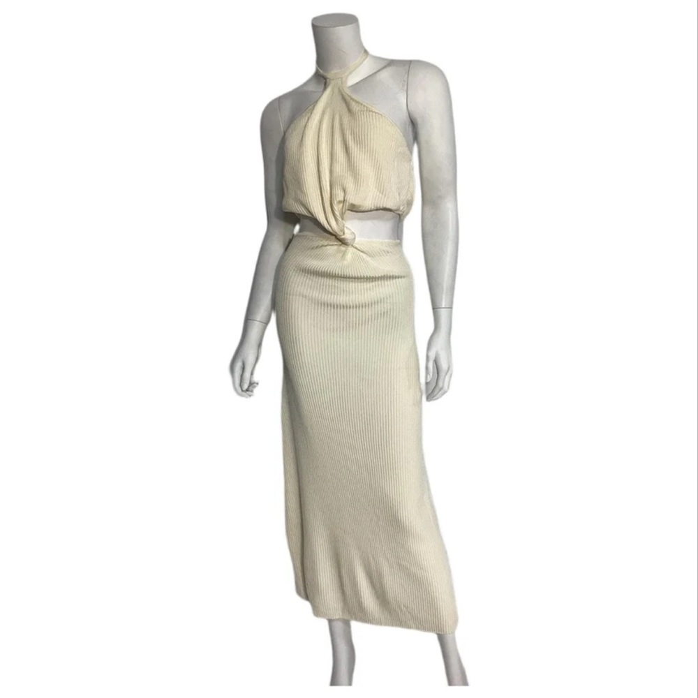 Cult Gaia Cameron Dress in Off white